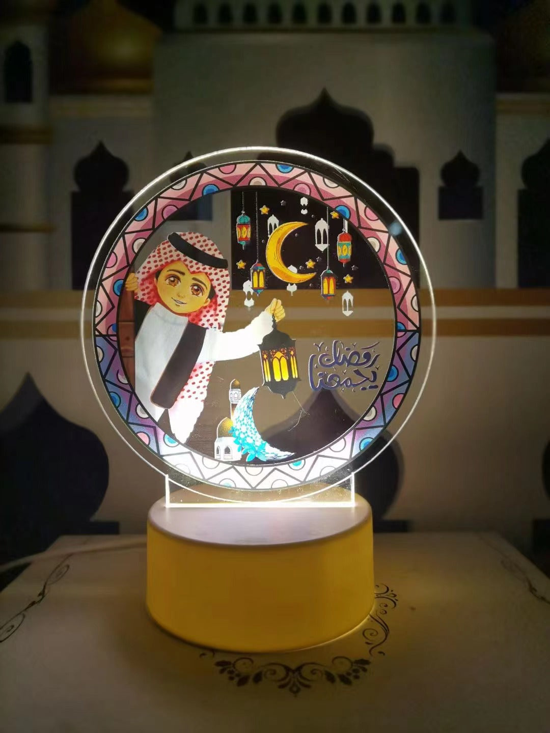 3D Ramadan Light (Girl and Boy)