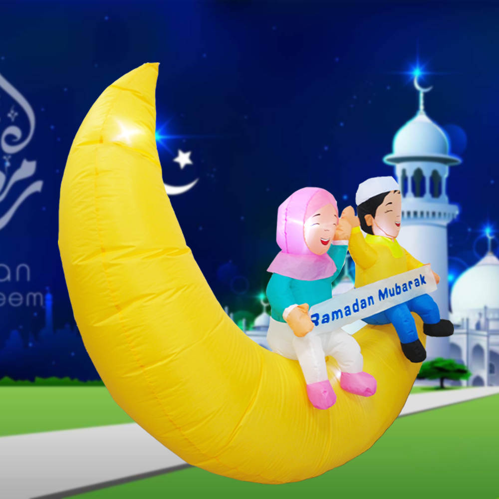 Reversable Ramadan/Eid Mubarak Kids Inflatable (Indoor/outdoor)