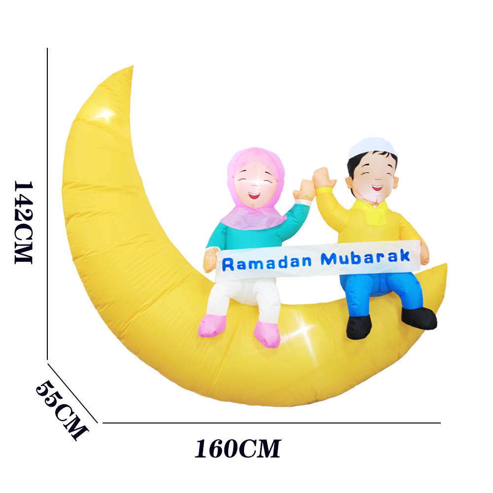 Reversable Ramadan/Eid Mubarak Kids Inflatable (Indoor/outdoor)