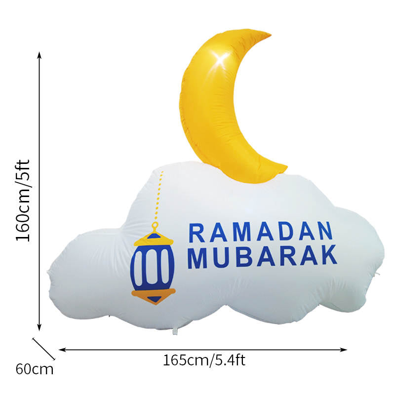 Reversable Ramadan/Eid Mubarak Inflatable (indoor/outdoor)