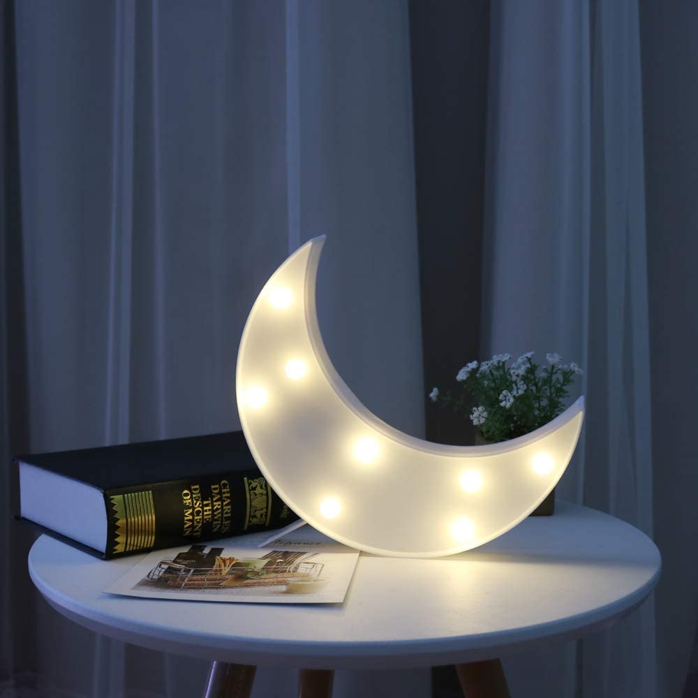 LED white Crescent light